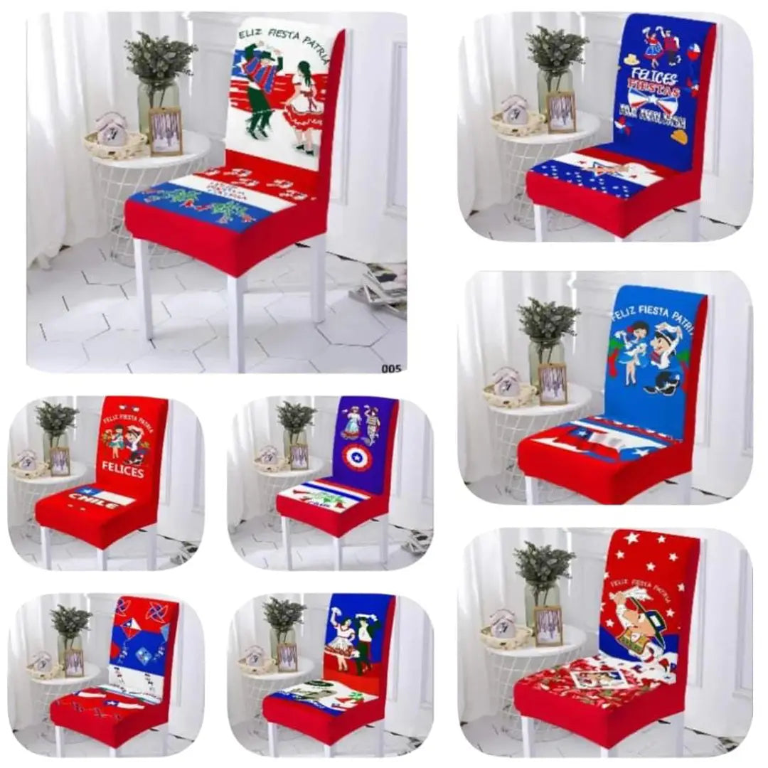 Set 6 Fundas decorativas Fiestas Dieciocheras