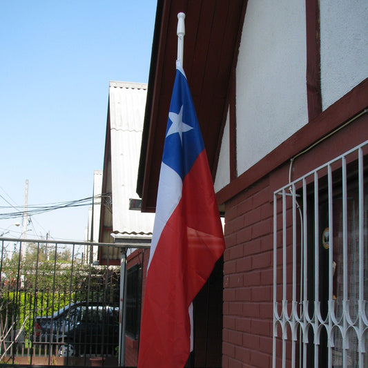 Bandera de Chile Decoración Fiestas Patrias y Celebraciones