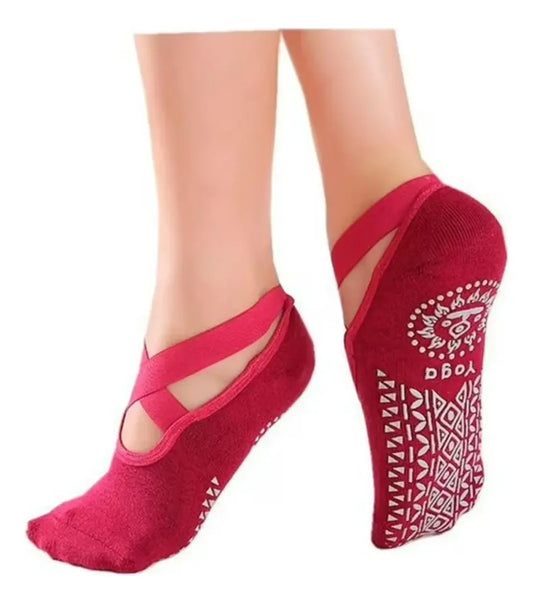 Calcetines altideslizantes Yoga/Pilates