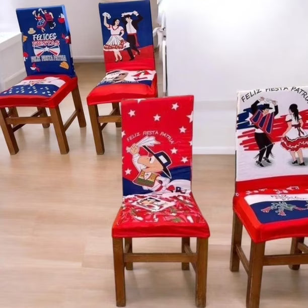 Set 6 Fundas decorativas Fiestas Dieciocheras