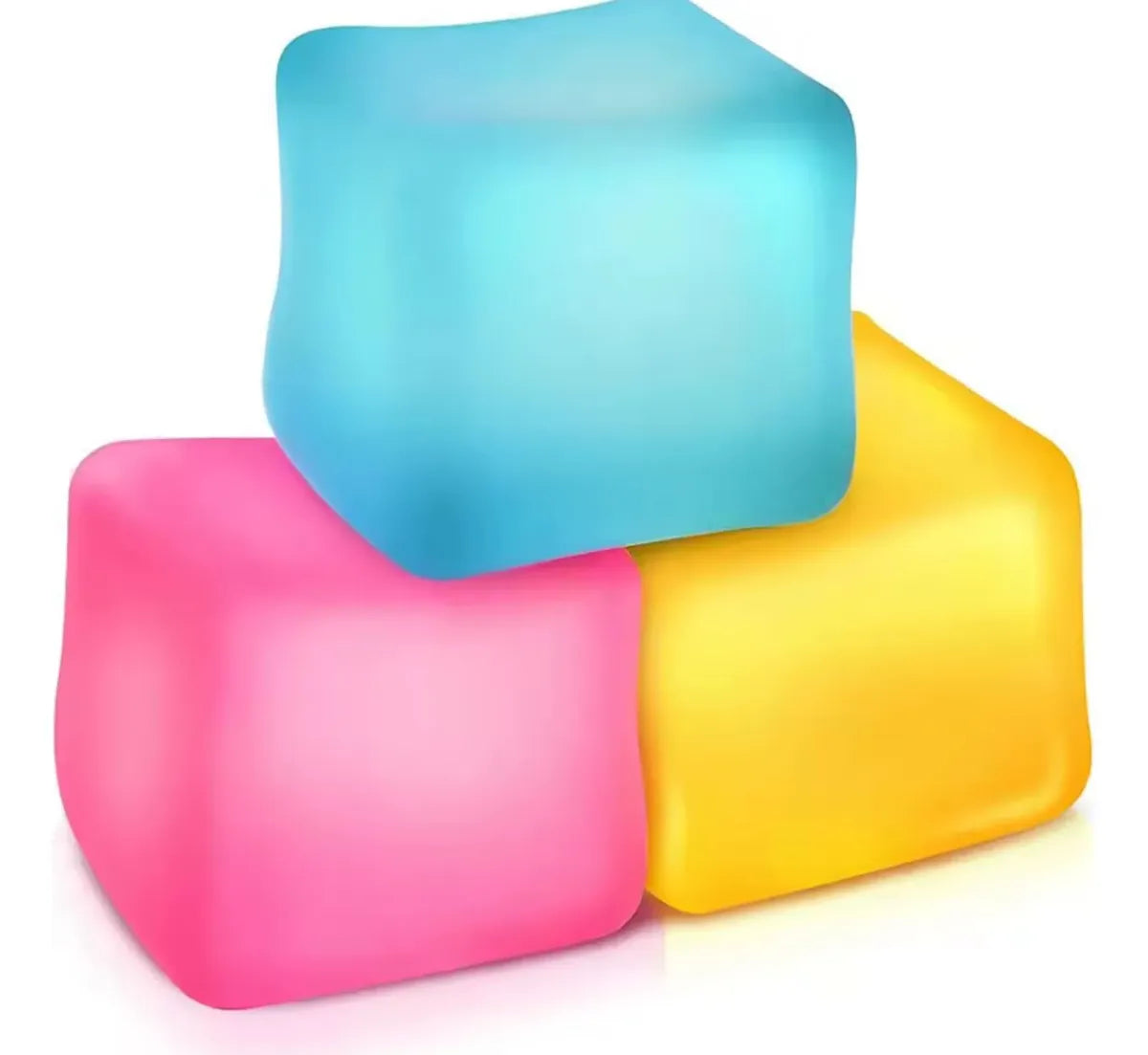 Pack x3 Cubo Squishy
