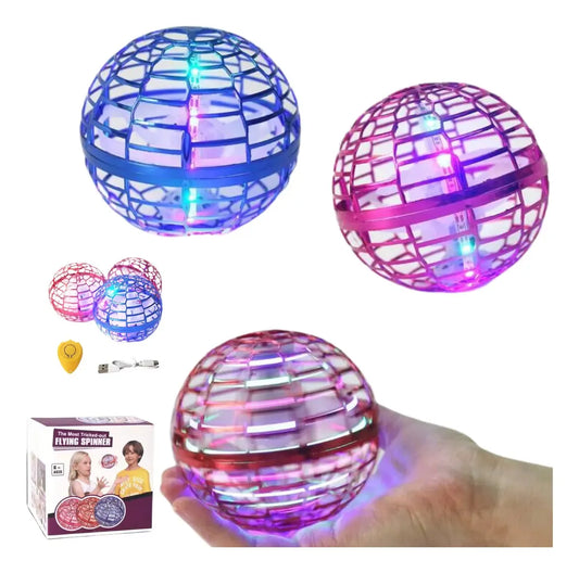 Spinner Bola Voladora LED Recargable