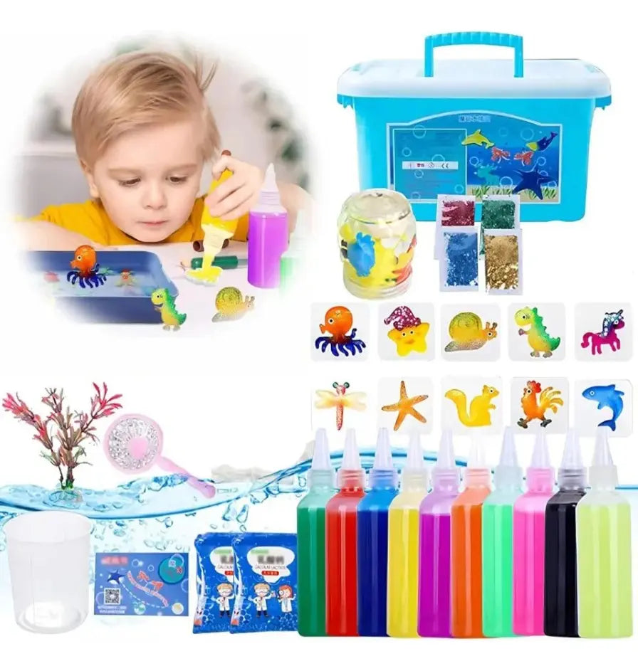 Kit Mágico de Agua 3D para Niños