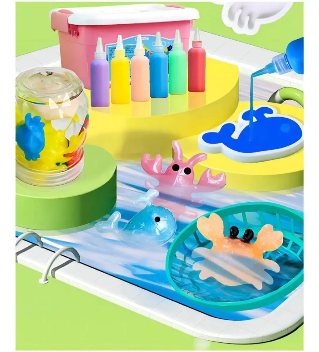 Kit Mágico de Agua 3D para Niños