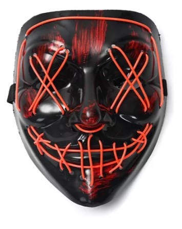 Mascara Led La Purga Halloween