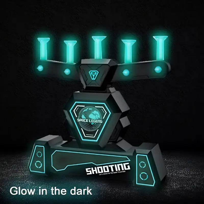 Juego de Tiro con Objetivos Flotantes LED
