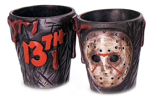 Set 6 Vasos Shot Jason Halloween